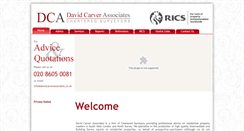 Desktop Screenshot of davidcarverassociates.co.uk